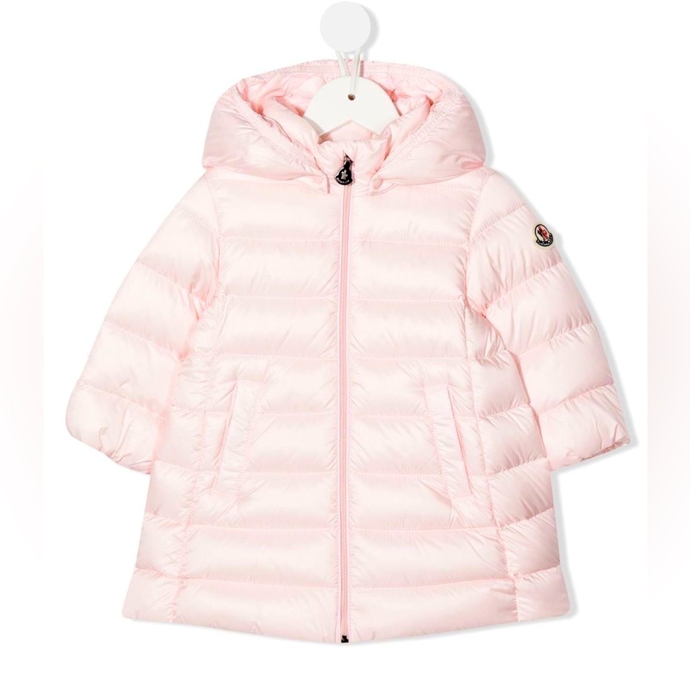 Moncler Majeure Down Jacket Coat Soft Pink